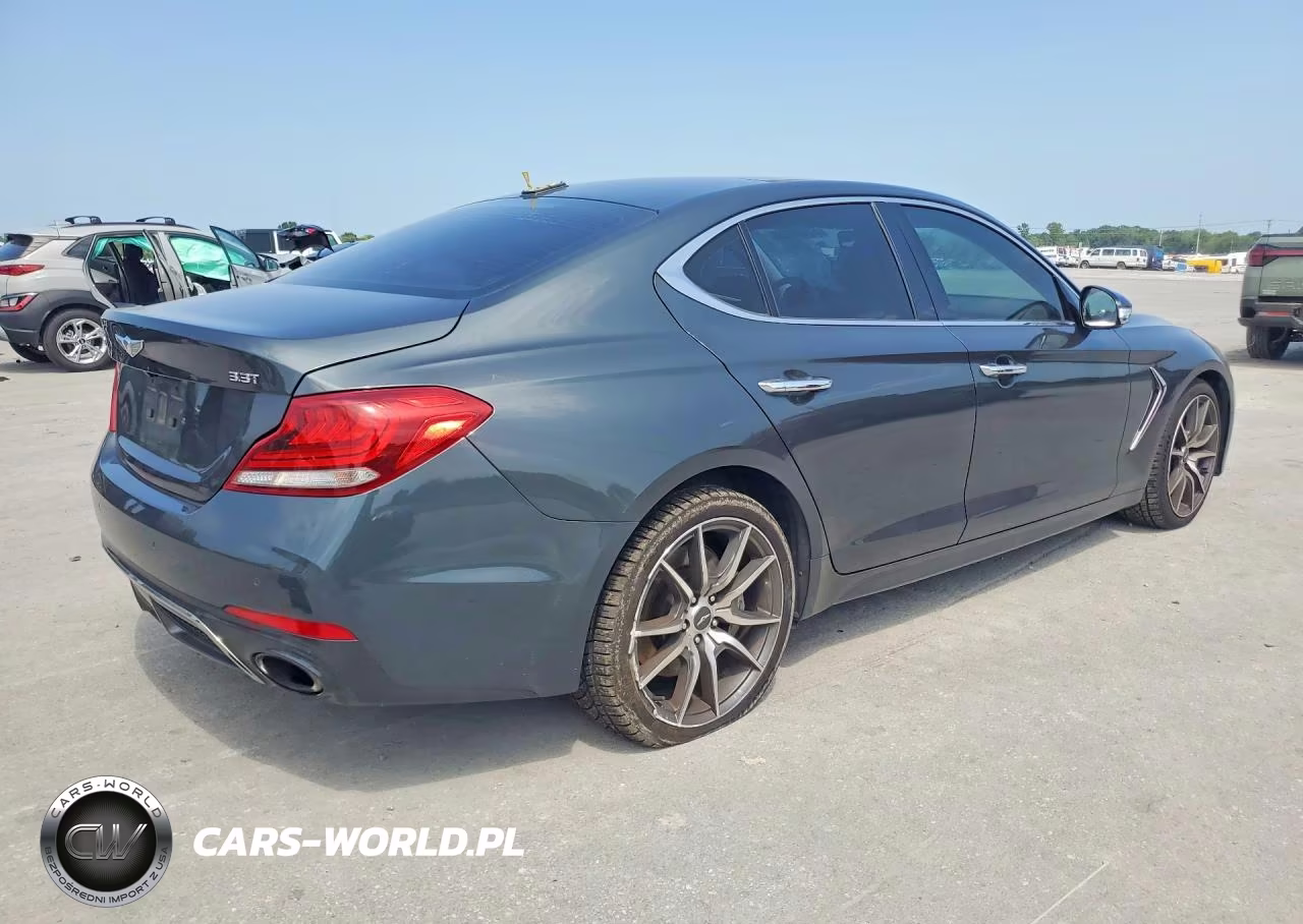 2019 Genesis G70 3.3T Design Edition VIN:KMTG34LEXKU021780 - 3