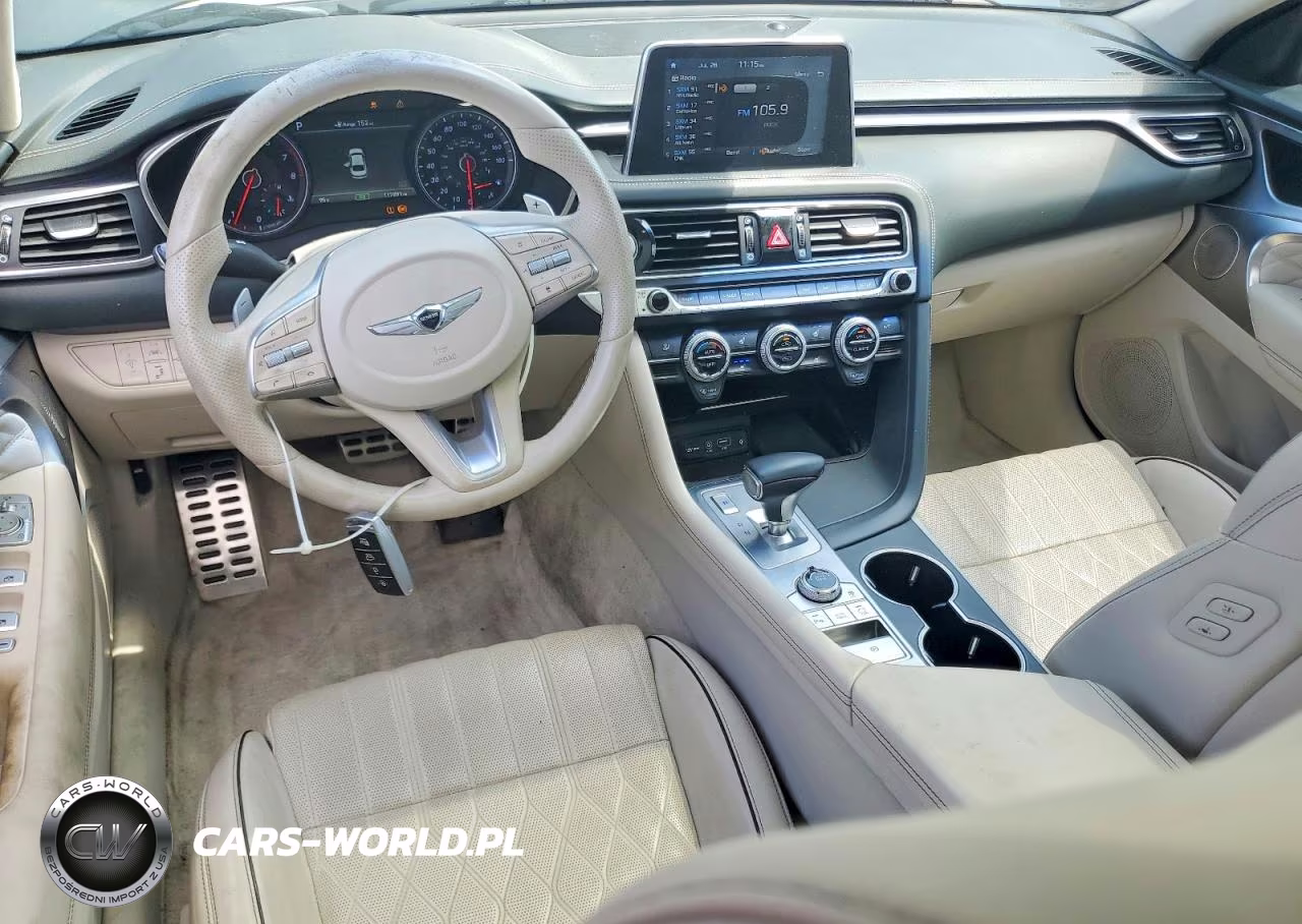 2019 Genesis G70 3.3T Design Edition VIN:KMTG34LEXKU021780 - 8