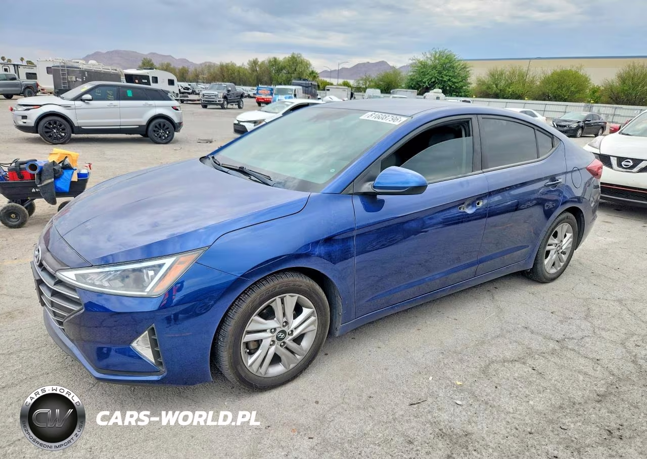 2020 Hyundai Elantra Sel VIN:5NPD84LF0LH566815 - 1