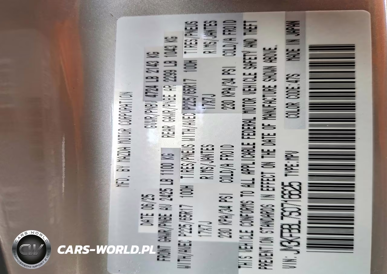 2025 Mazda Cx-5 Select VIN:JM3KFBBL7S0716625 - 13