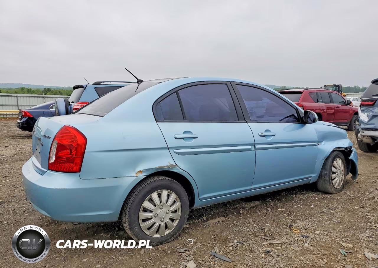 2008 Hyundai Accent Gls VIN:KMHCN46C28U207531 - 3