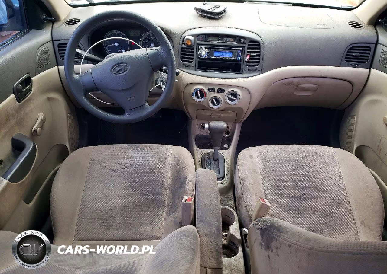 2008 Hyundai Accent Gls VIN:KMHCN46C28U207531 - 8