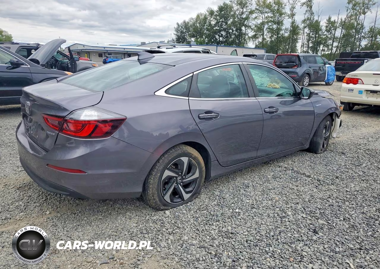 2021 Honda Insight Ex VIN:19XZE4F56ME000603 - 3