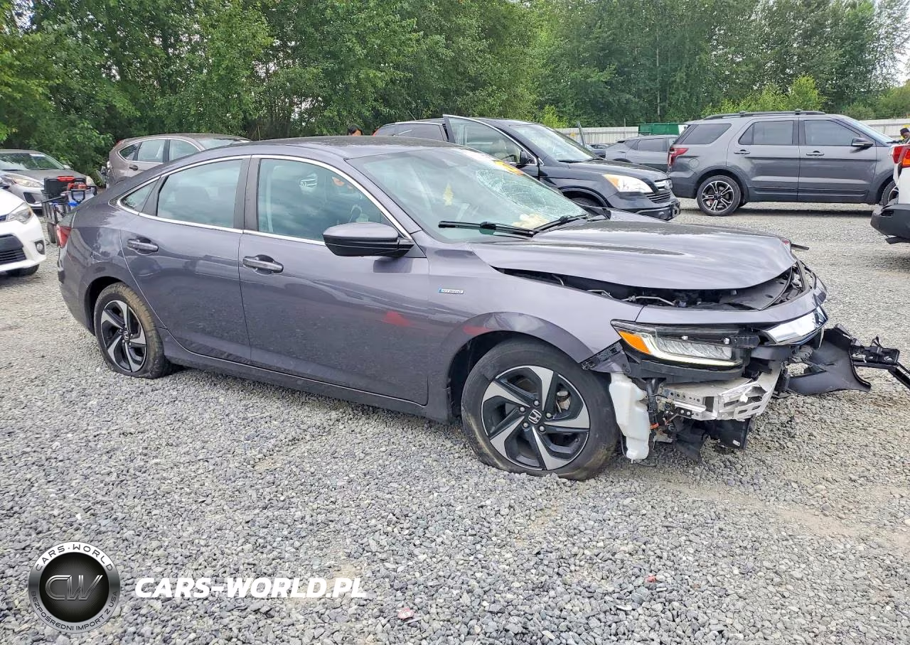 2021 Honda Insight Ex VIN:19XZE4F56ME000603 - 4