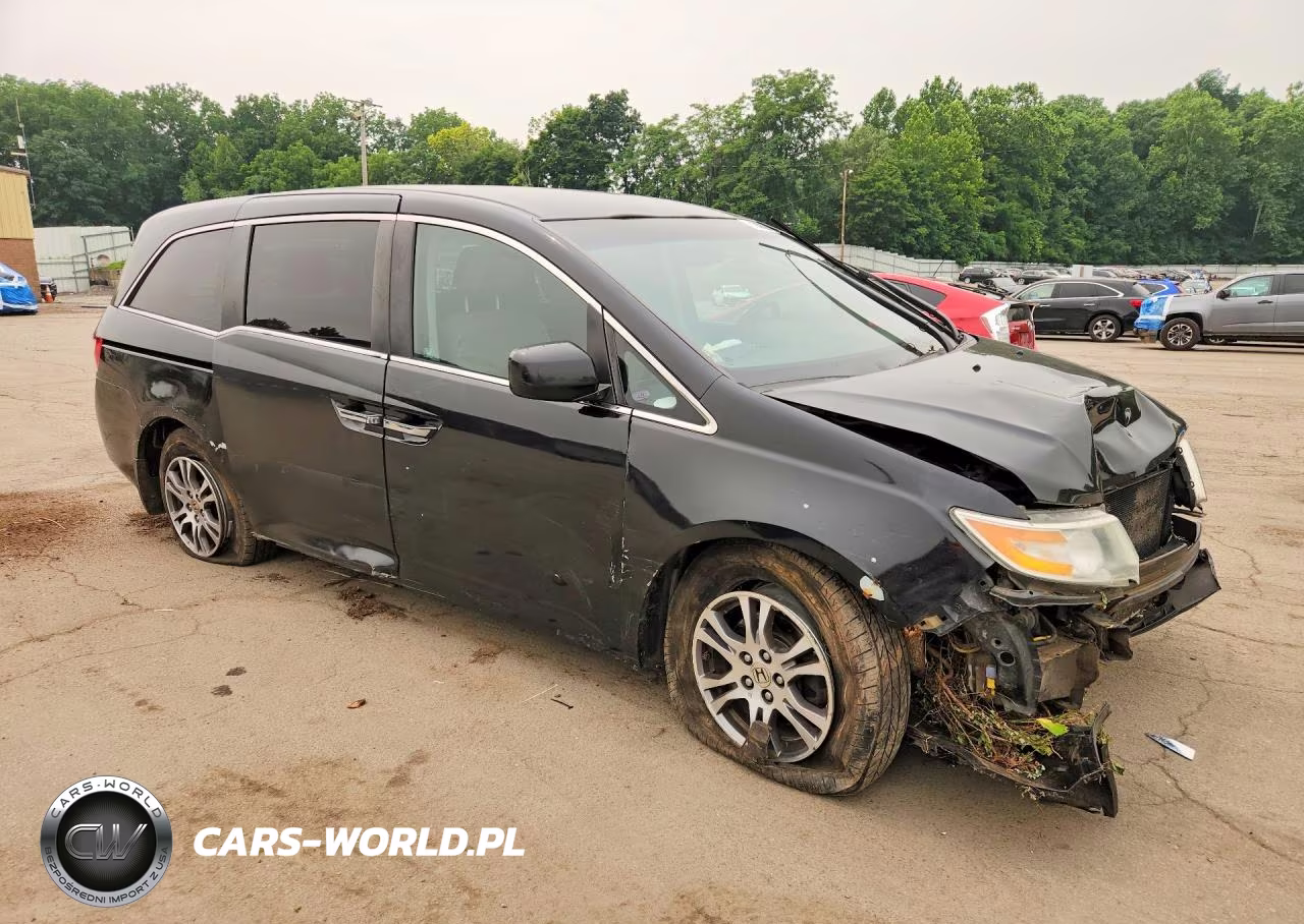 2012 Honda Odyssey Ex VIN:5FNRL5H47CB071124 - 4