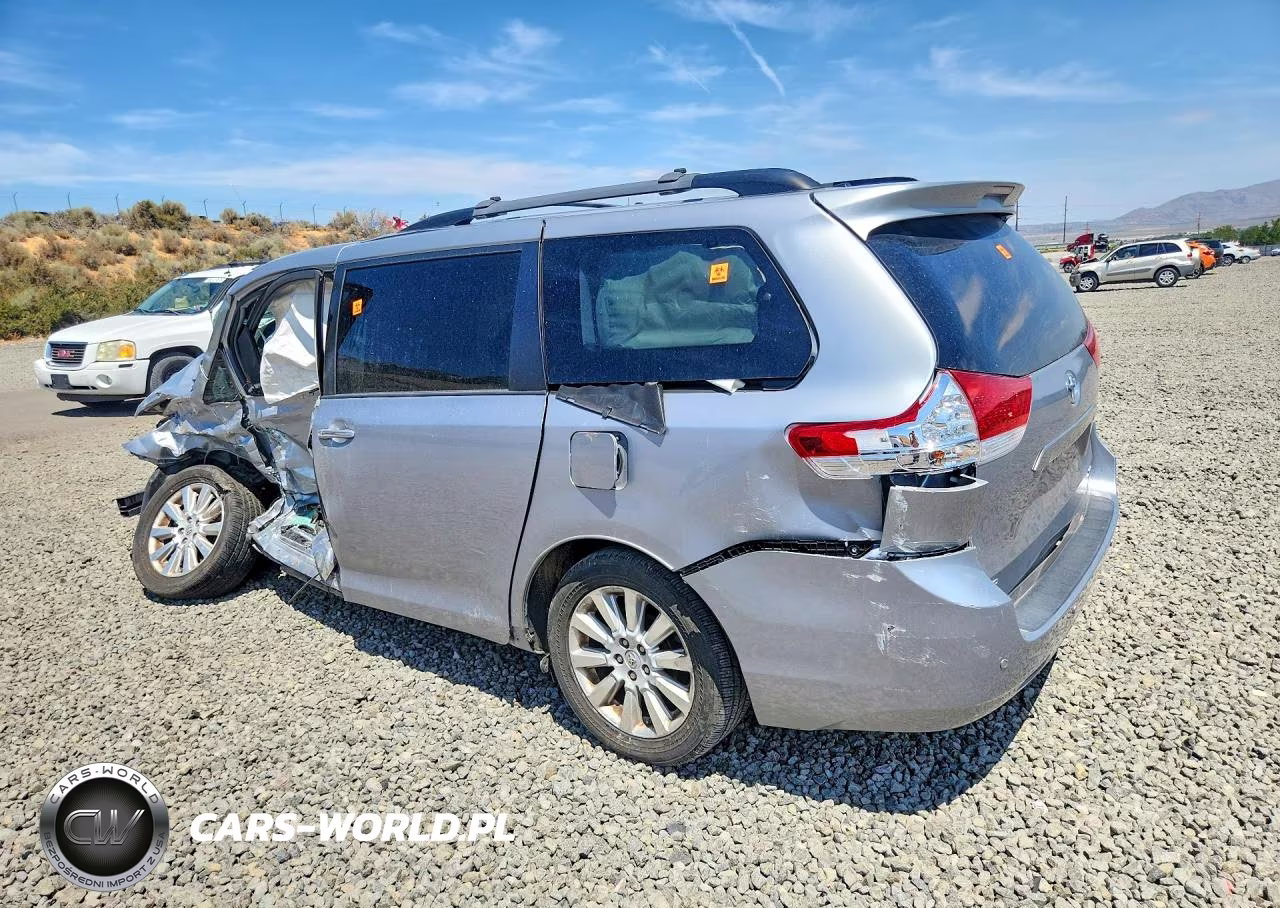 2014 Toyota Sienna Xle 7-Passenger VIN:5TDDK3DC7ES087188 - 2