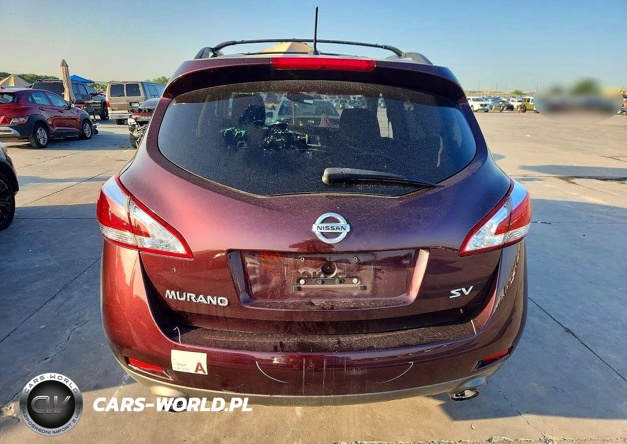 2013 Nissan Murano S VIN:JN8AZ1MU5DW208167 - 6