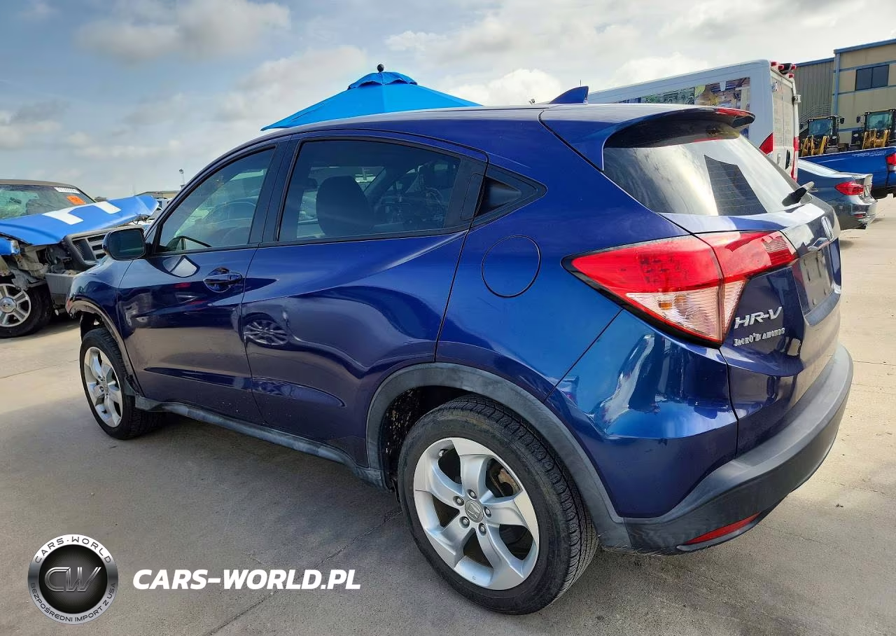 2016 Honda Hr-V Lx VIN:3CZRU5H3XGM719331 - 2