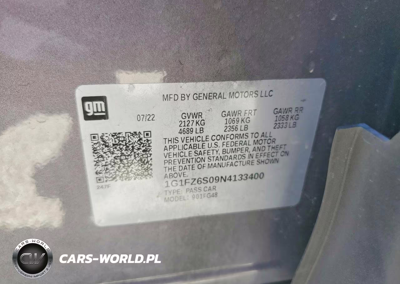 2022 Chevrolet Bolt Euv Premier VIN:1G1FZ6S09N4133400 - 13