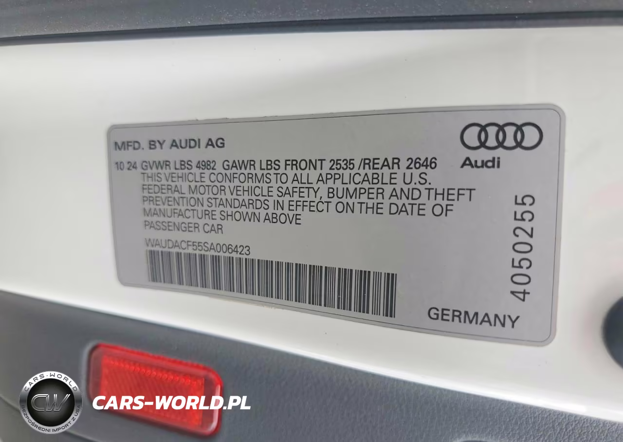 2025 Audi A5 Premium 45 VIN:WAUDACF55SA006423 - 13
