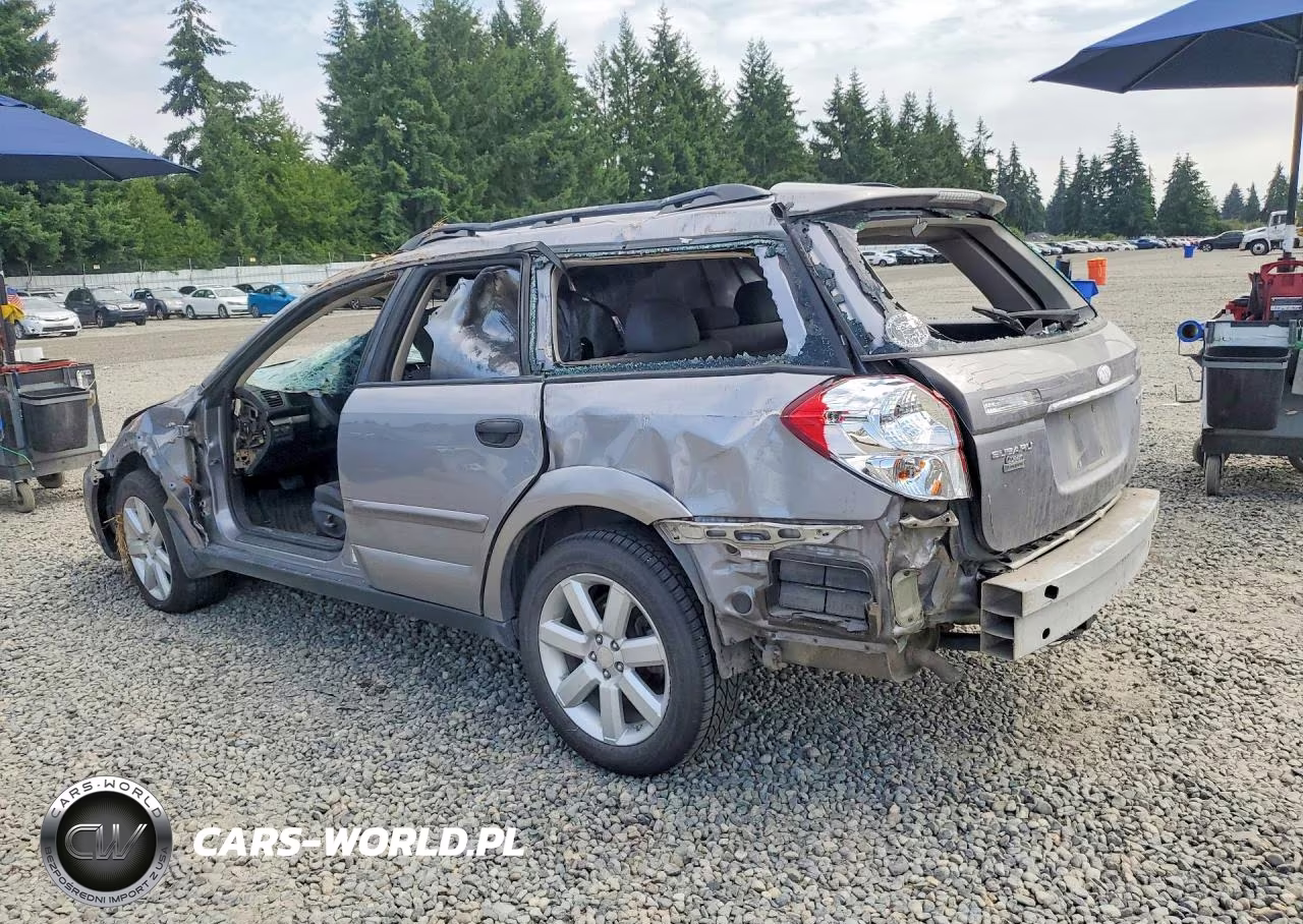 2008 Subaru Outback 2.5I VIN:4S4BP61C387356117 - 2