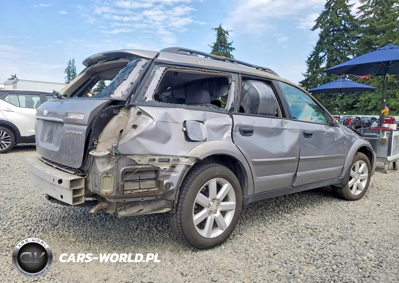 2008 Subaru Outback 2.5I VIN:4S4BP61C387356117 - 3