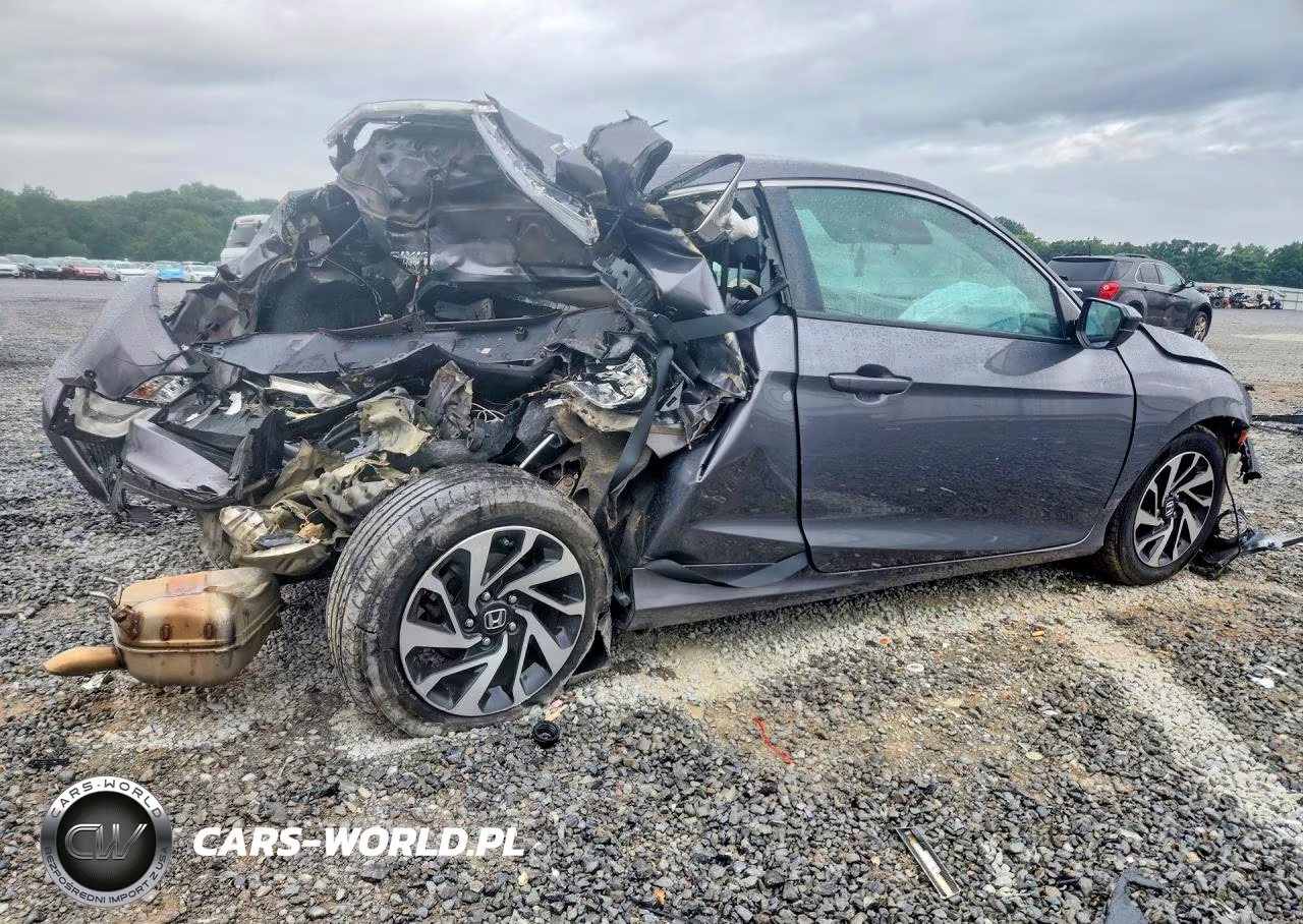 2018 Honda Civic Lx VIN:2HGFC4B51JH306396 - 3