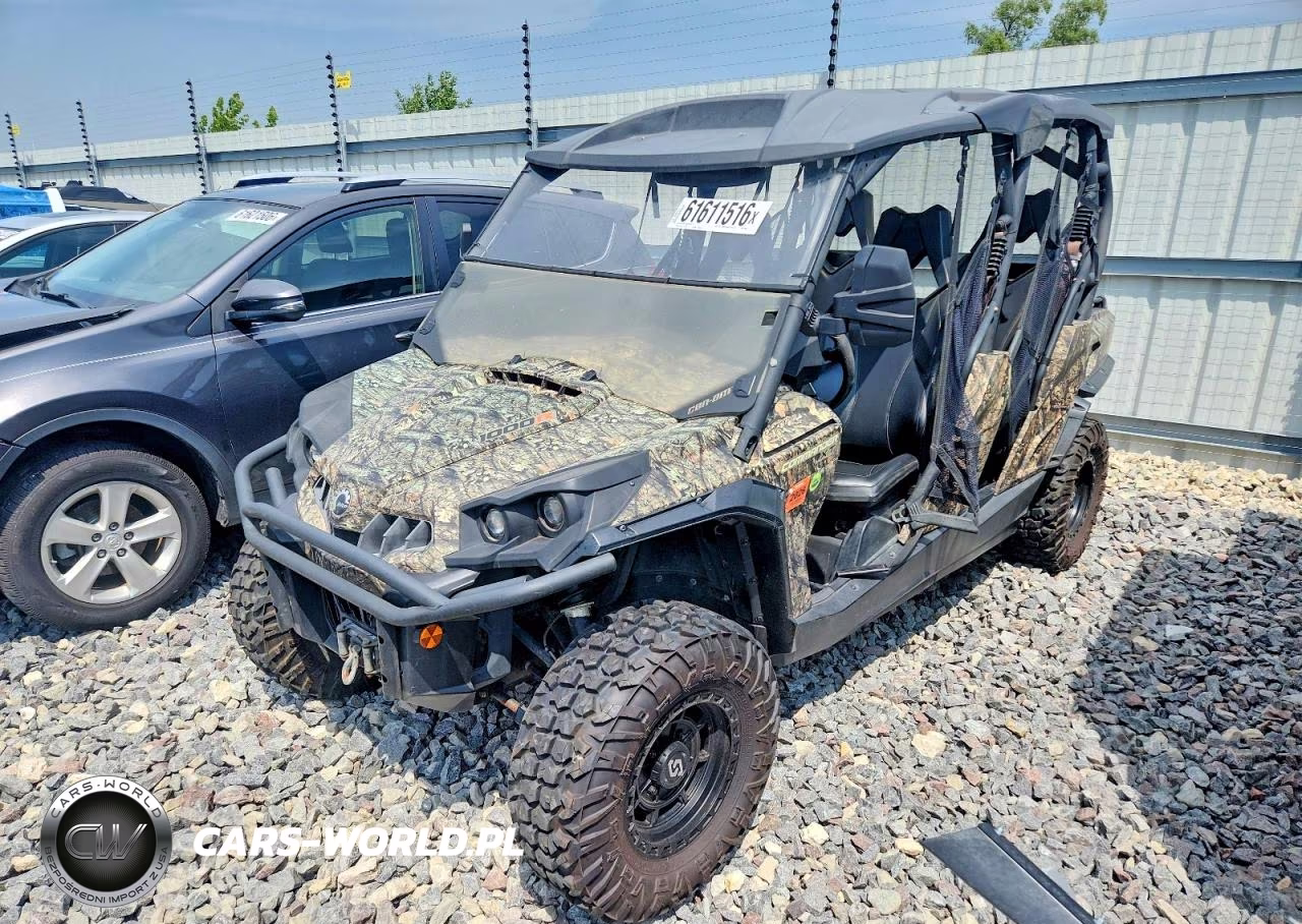 2018 Can-Am Commander Utility Vehicle VIN:3JBKCAX27JJ000027 - 2