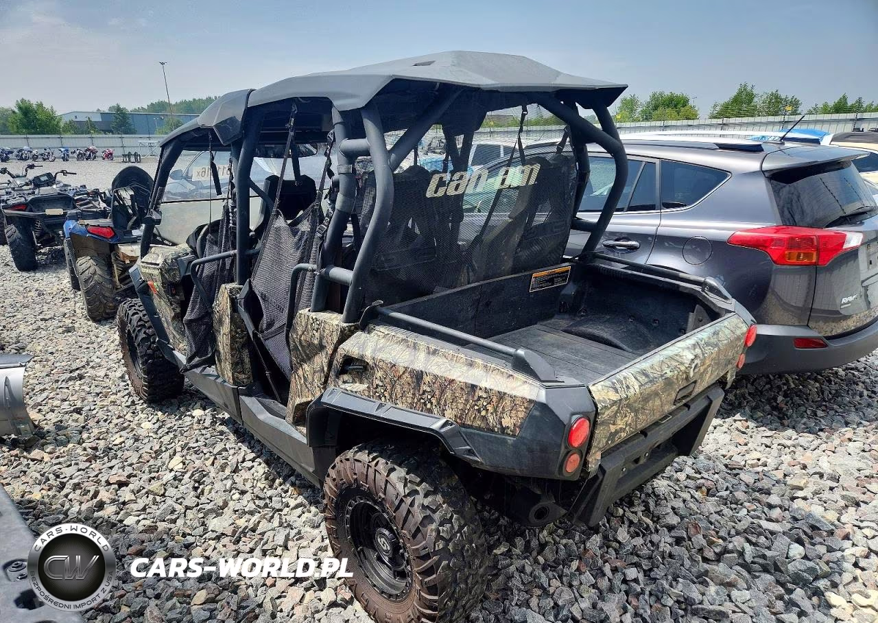 2018 Can-Am Commander Utility Vehicle VIN:3JBKCAX27JJ000027 - 3