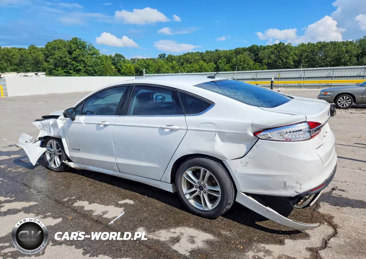 2018 Ford Fusion Se Hybrid VIN:3FA6P0LU4JR274149 - 2