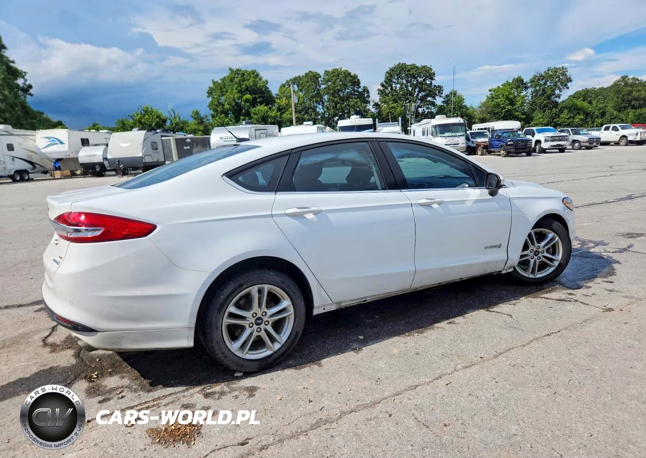 2018 Ford Fusion Se Hybrid VIN:3FA6P0LU4JR274149 - 3