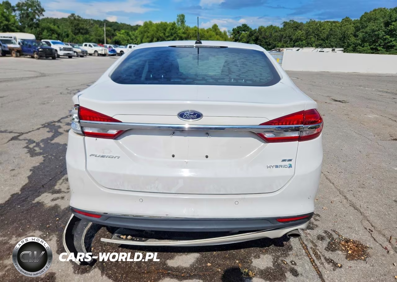 2018 Ford Fusion Se Hybrid VIN:3FA6P0LU4JR274149 - 6