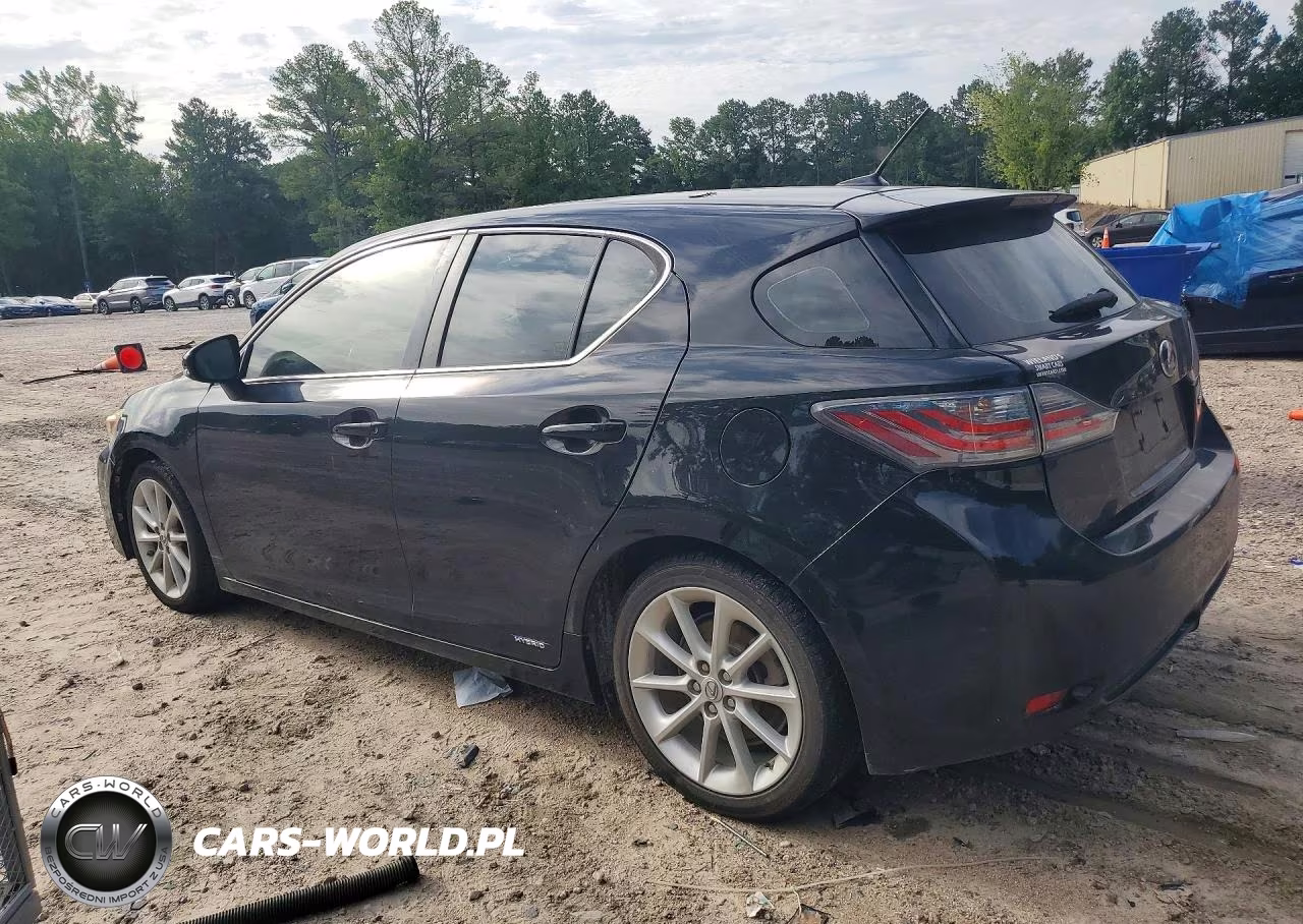 2011 Lexus Ct 200 VIN:JTHKD5BH8B2039034 - 2