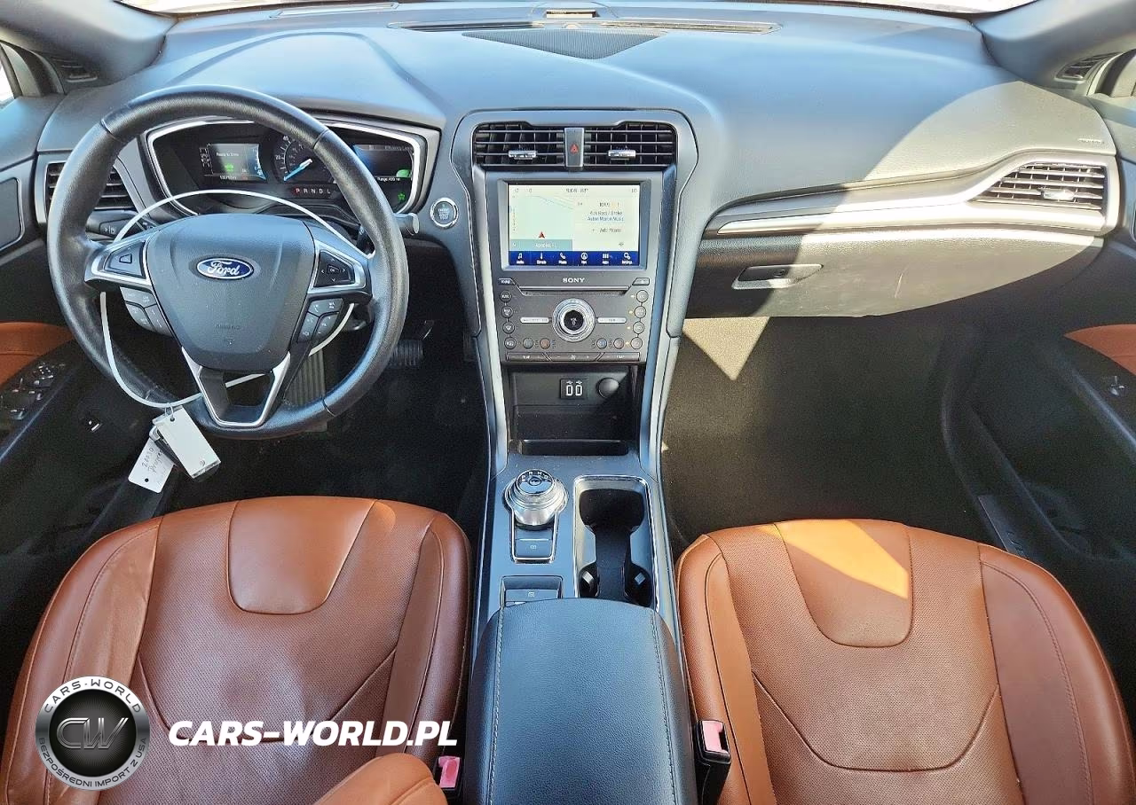 2019 Ford Fusion Titanium VIN:3FA6P0RU5KR202921 - 8