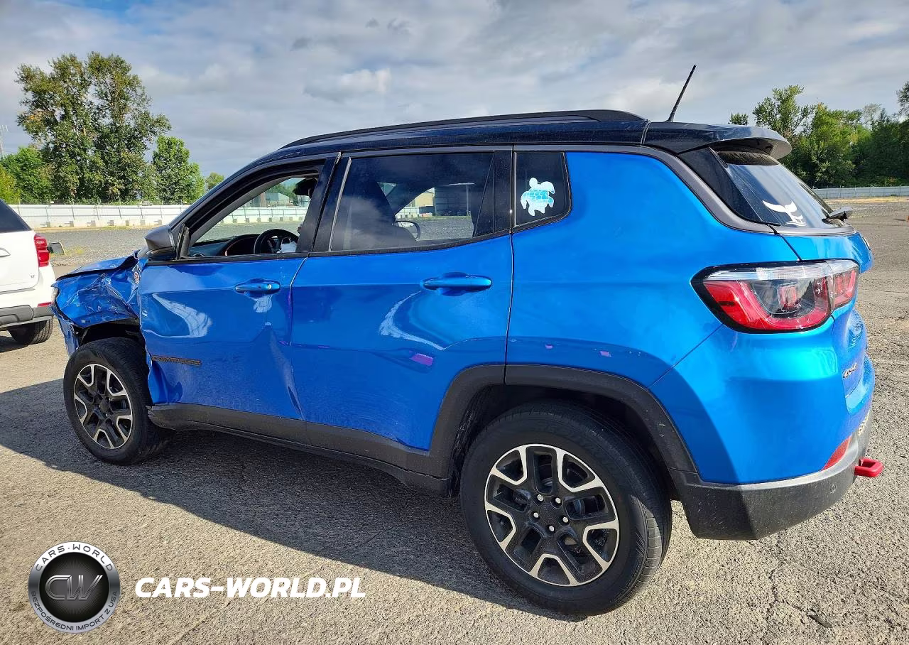 2021 Jeep Compass Trailhawk VIN:3C4NJDDB2MT541680 - 2