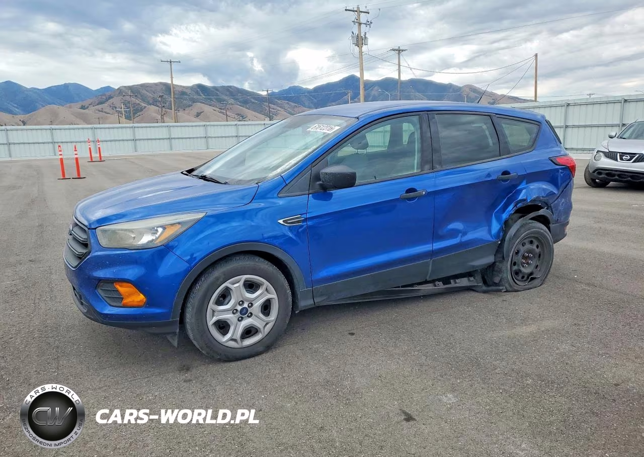 2019 Ford Escape S VIN:1FMCU0F76KUB86740 - 1