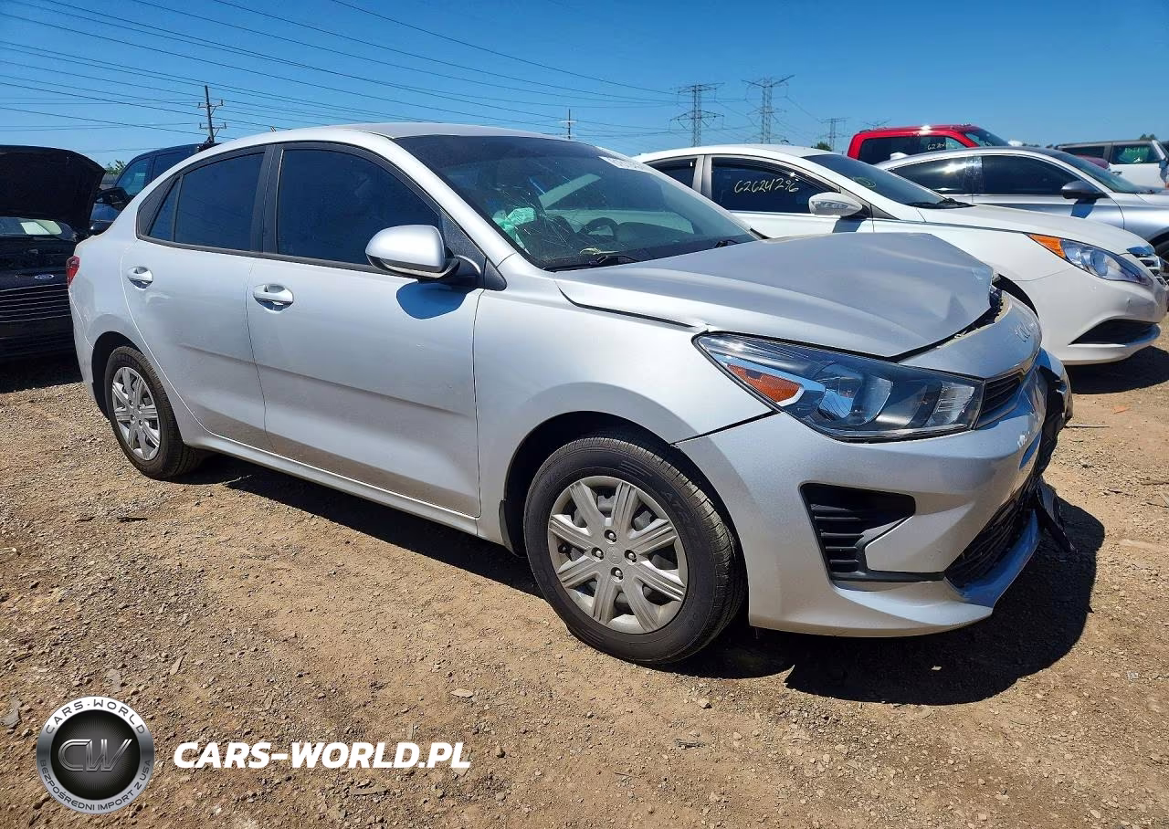 2022 Kia Rio S VIN:3KPA24AD4NE462437 - 4