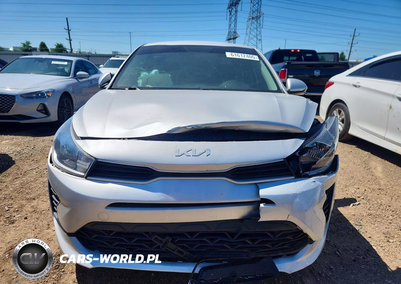 2022 Kia Rio S VIN:3KPA24AD4NE462437 - 5