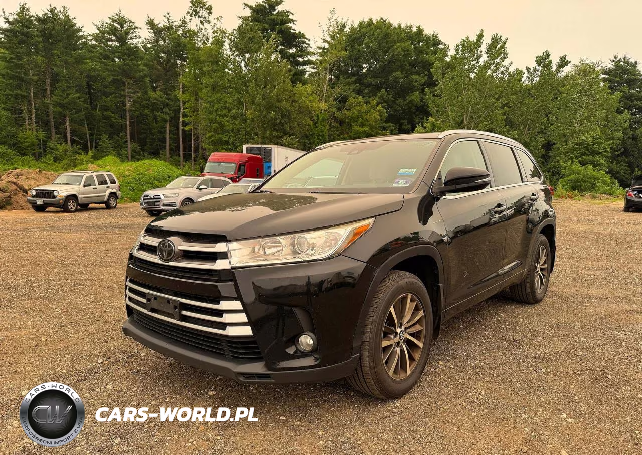 2018 Toyt Highlander VIN:5TDJZRFHXJS897290 - 2