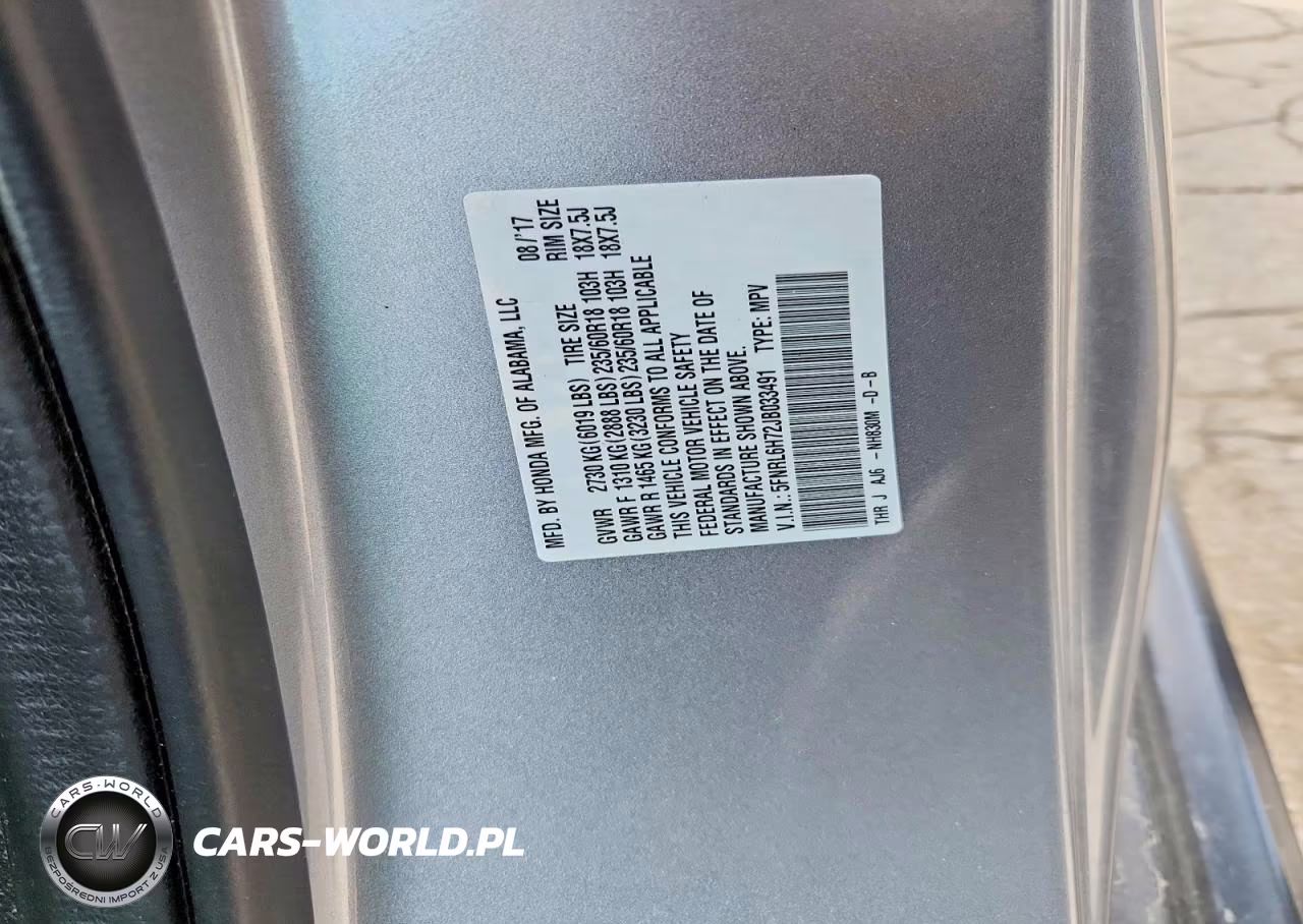2018 Honda Odyssey Exl VIN:5FNRL6H72JB033491 - 13