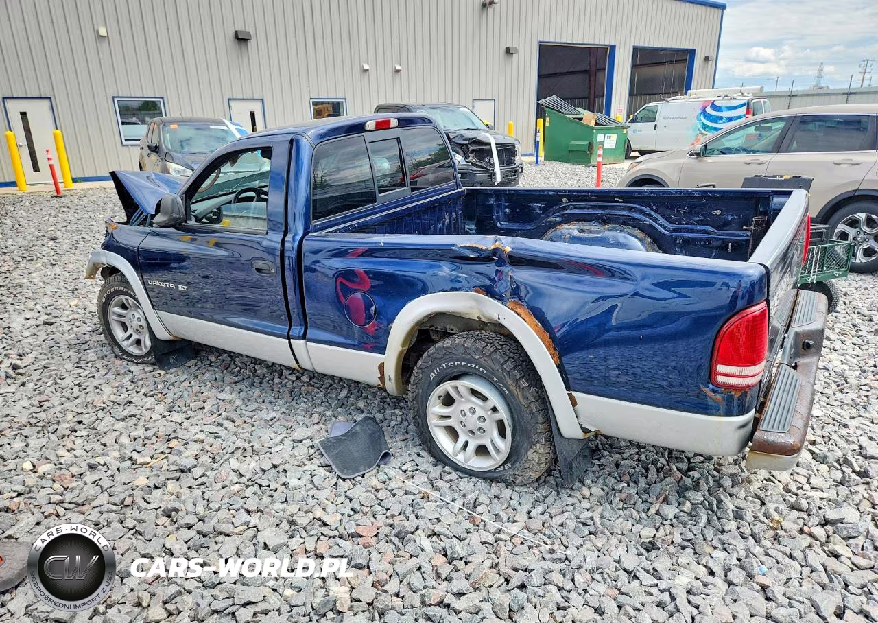 2002 Dodge Dakota Slt VIN:1B7FL46XX2S625784 - 2