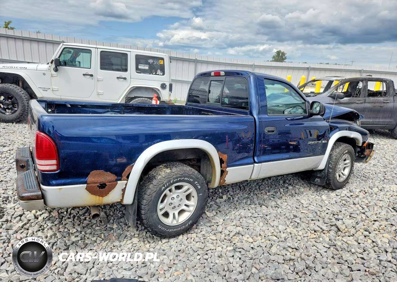 2002 Dodge Dakota Slt VIN:1B7FL46XX2S625784 - 3