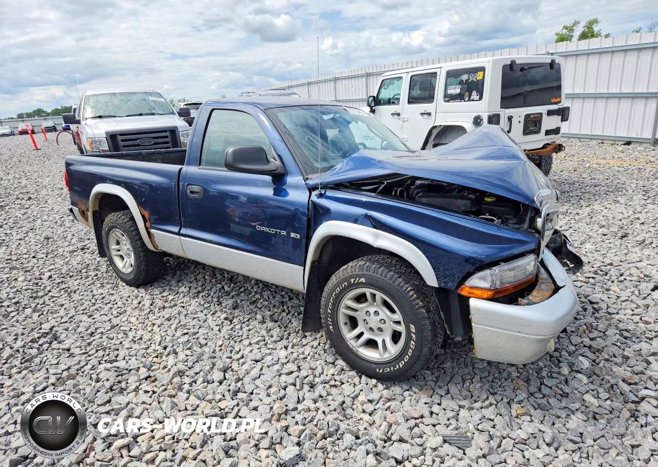 2002 Dodge Dakota Slt VIN:1B7FL46XX2S625784 - 4