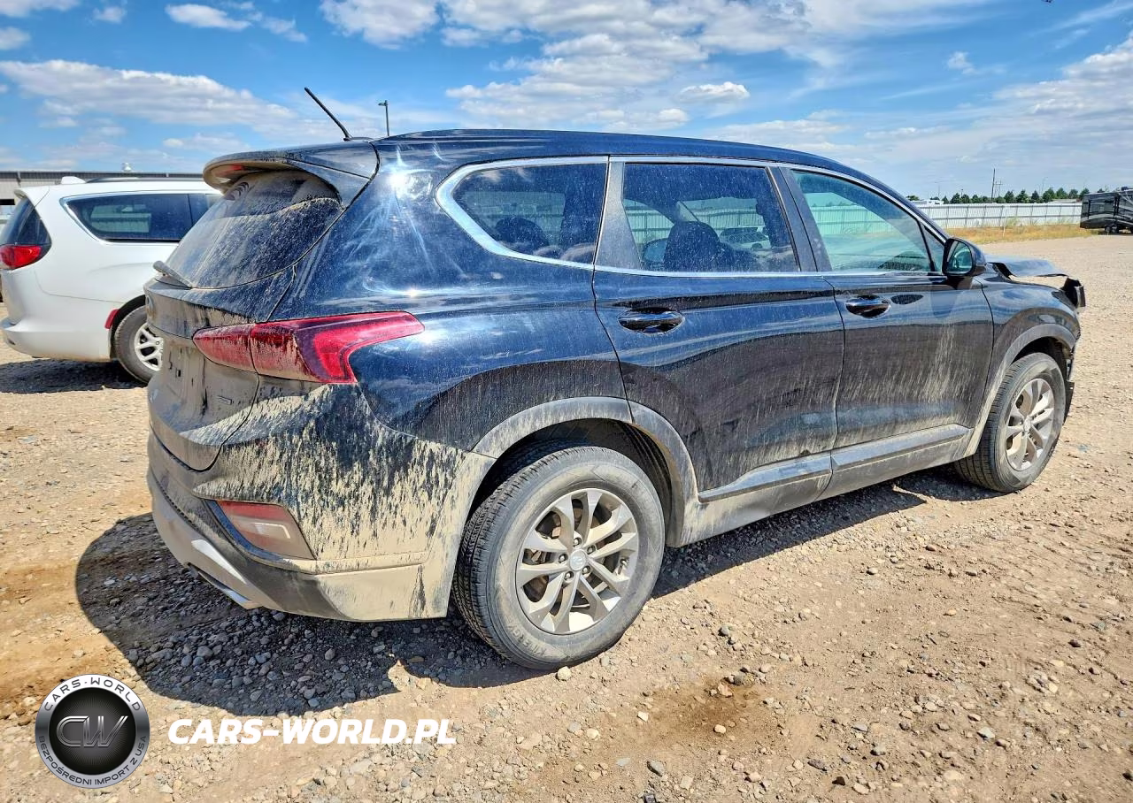2019 Hyundai Santa Fe Se VIN:5NMS2CAD4KH112373 - 3
