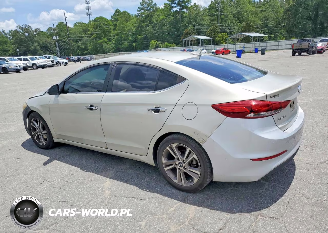 2017 Hyundai Elantra Limited VIN:KMHD84LFXHU365271 - 2
