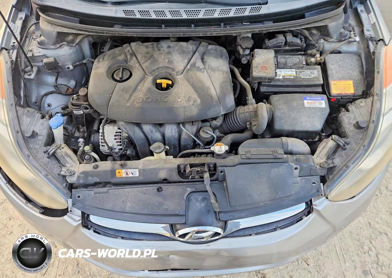 2013 Hyundai Elantra Gls VIN:KMHDH4AE3DU909114 - 11