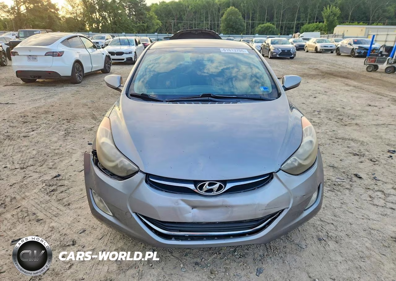 2013 Hyundai Elantra Gls VIN:KMHDH4AE3DU909114 - 5