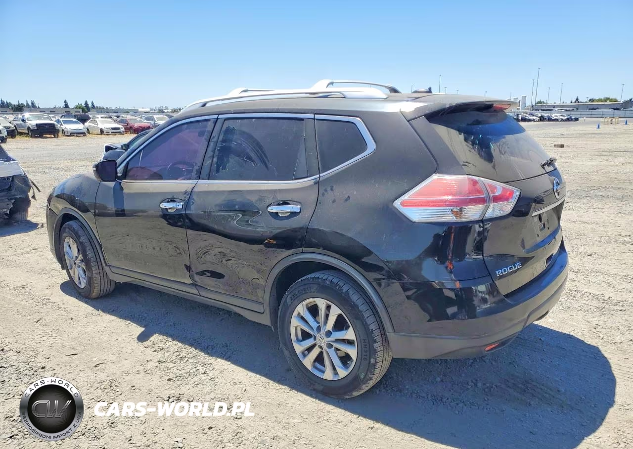 2015 Nissan Rogue Sv VIN:KNMAT2MV3FP501140 - 2