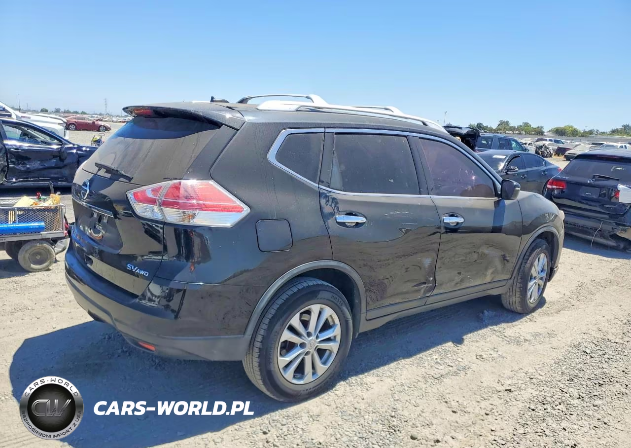 2015 Nissan Rogue Sv VIN:KNMAT2MV3FP501140 - 3
