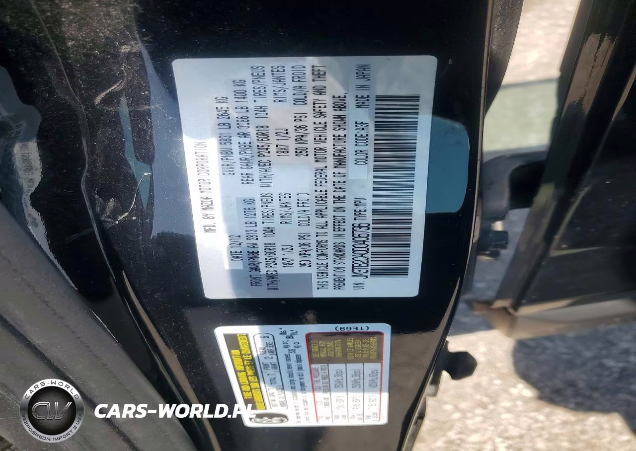 2013 Mazda Cx-9 Touring VIN:JM3TB2CA0D0406736 - 13
