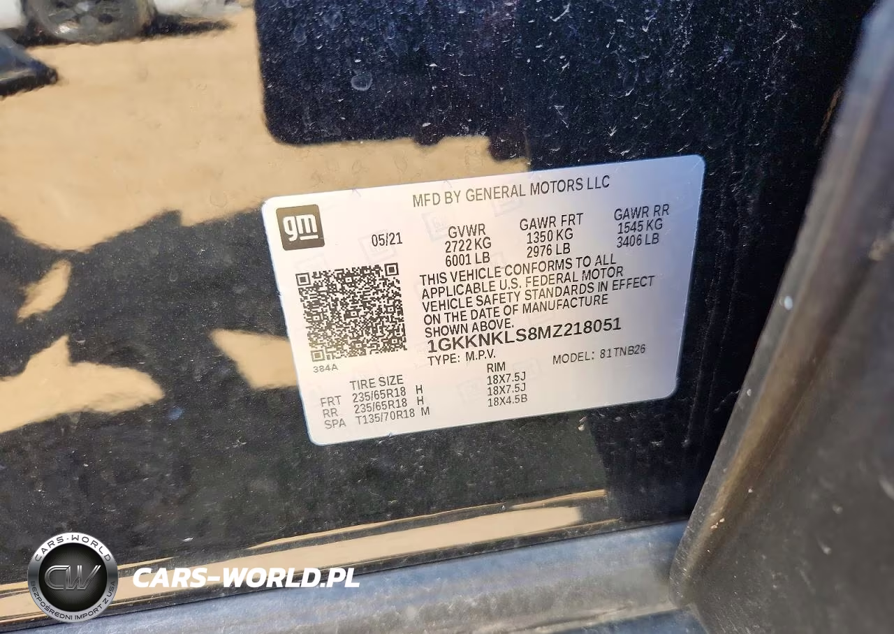 2021 GMC Acadia Sle VIN:1GKKNKLS8MZ218051 - 13