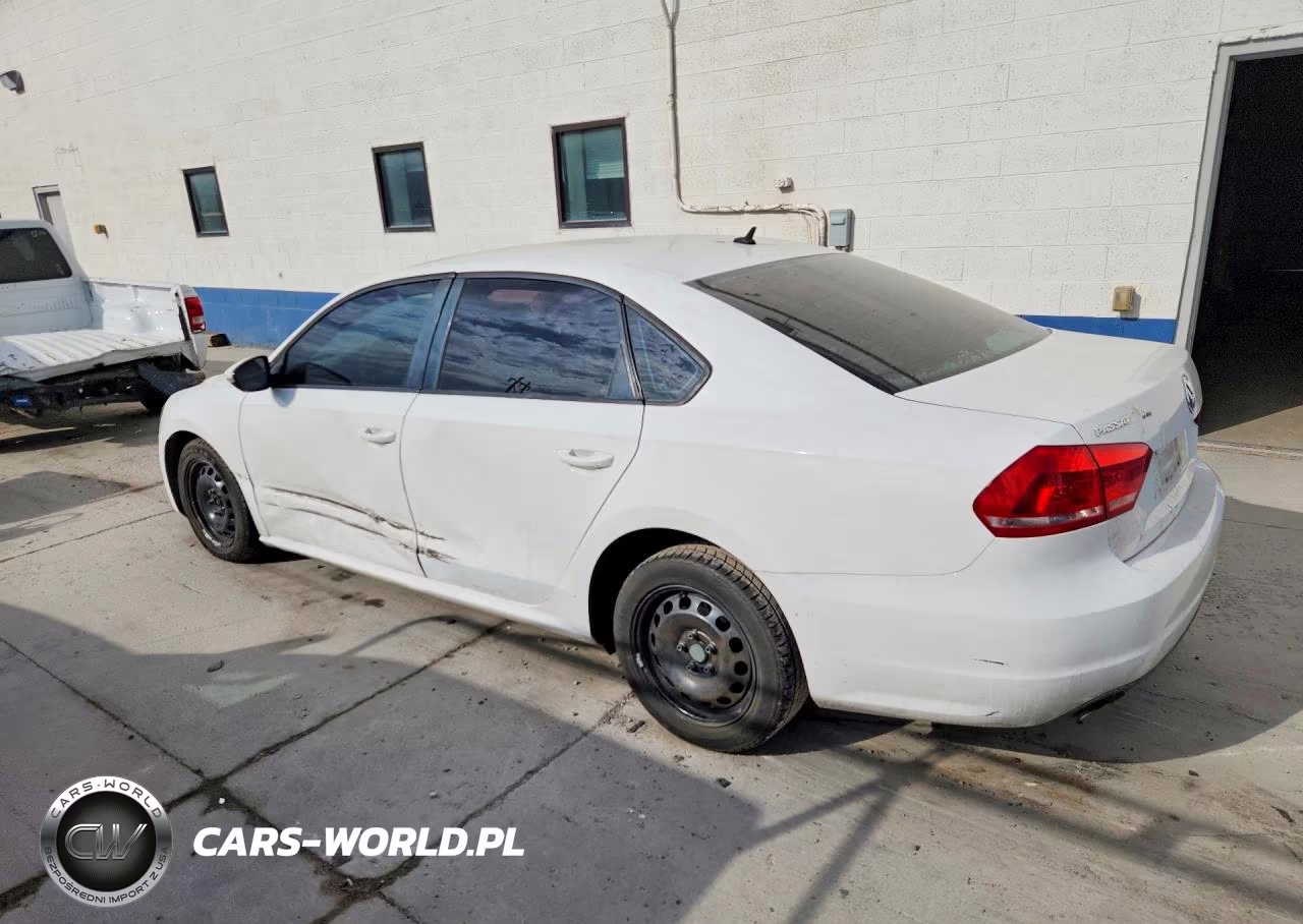 2012 Volkswagen Passat S VIN:1VWAH7A39CC098525 - 2
