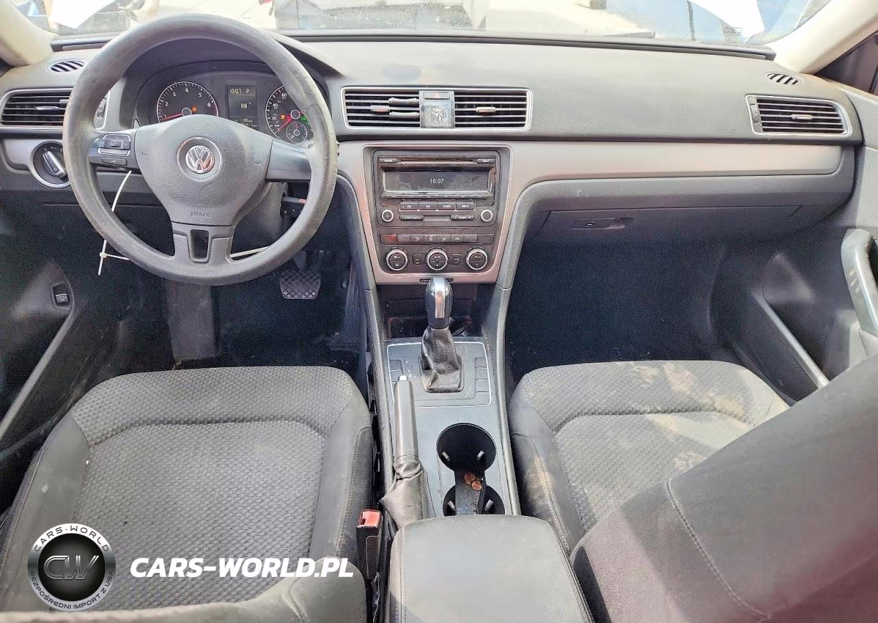 2012 Volkswagen Passat S VIN:1VWAH7A39CC098525 - 8