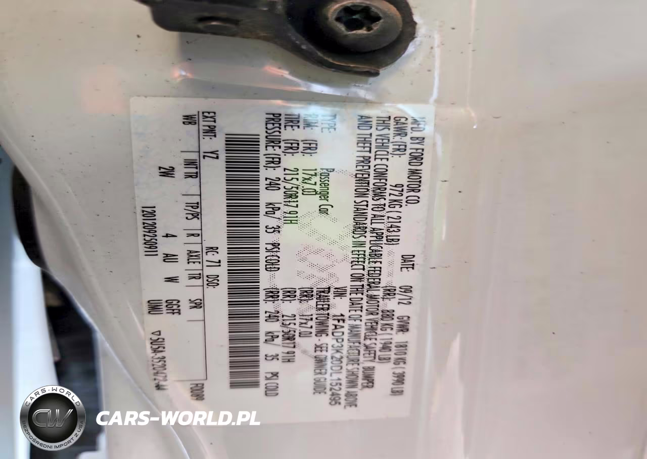 2013 Ford Focus Se VIN:1FADP3K20DL152495 - 12