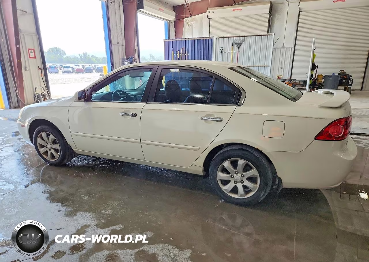 2008 Kia Optima Lx VIN:KNAGE123985213795 - 2