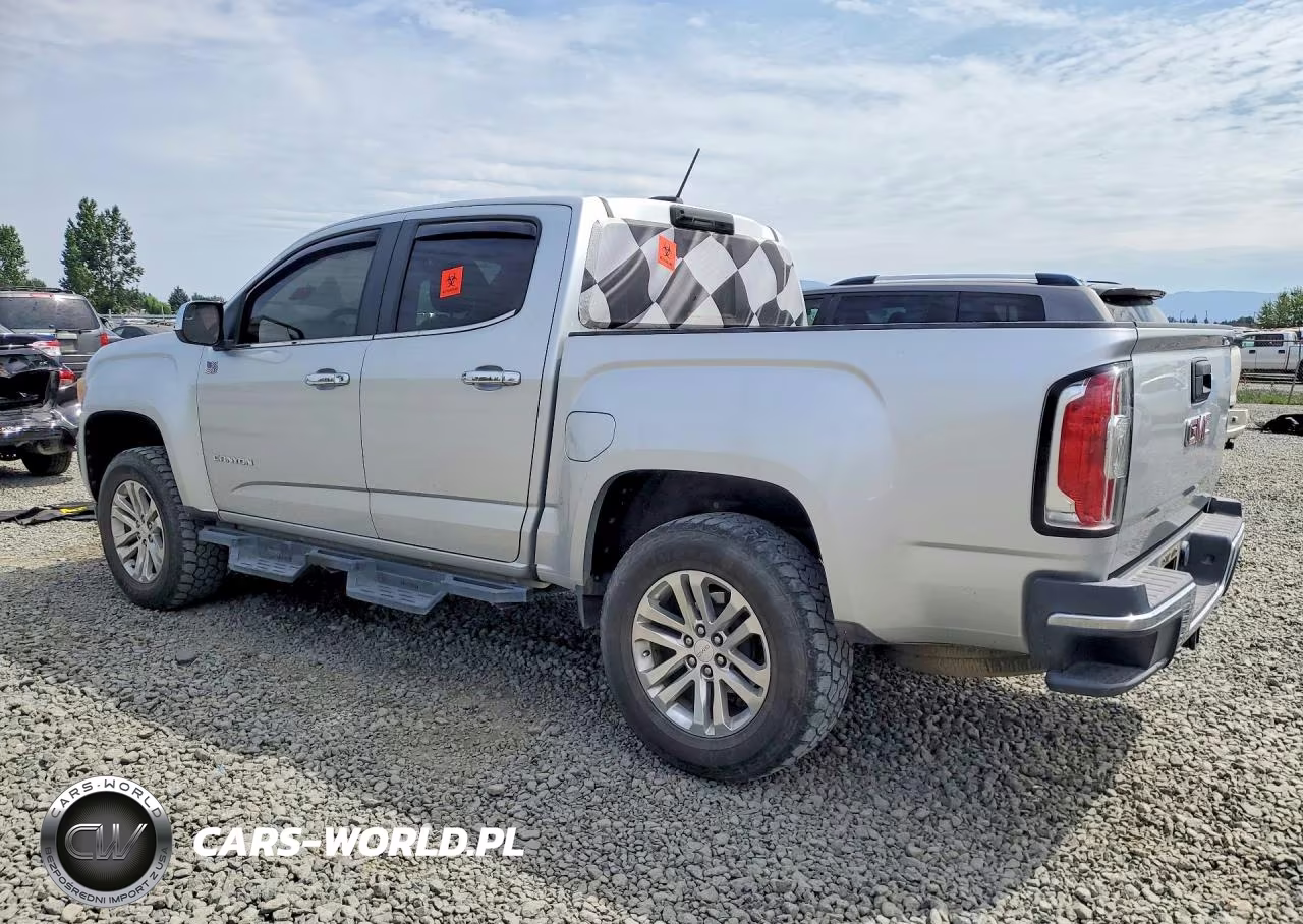 2016 GMC Canyon Slt VIN:1GTG6DE39G1292355 - 2