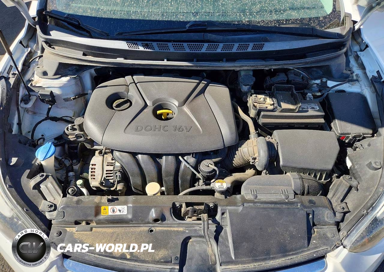 2014 Hyundai Elantra Se VIN:5NPDH4AEXEH486094 - 11