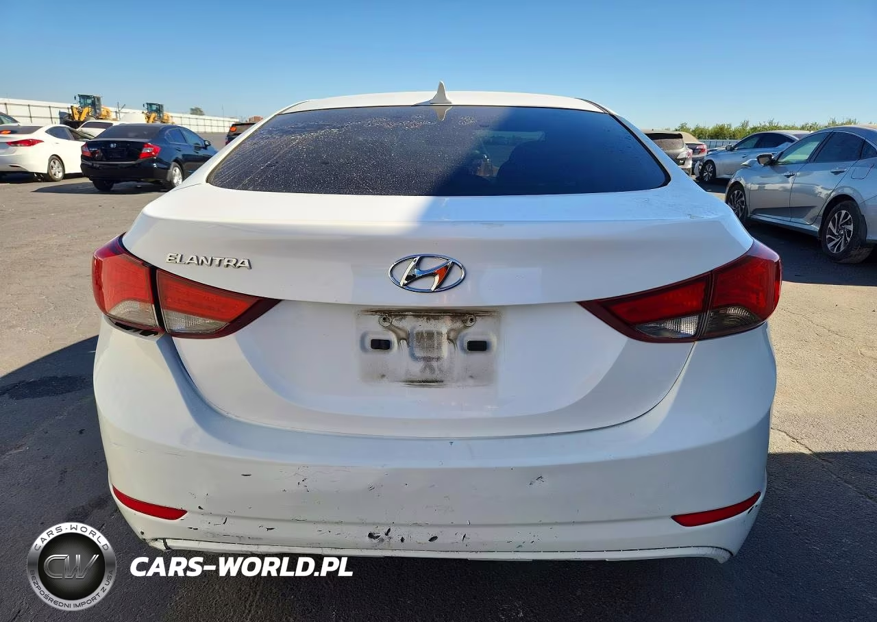 2014 Hyundai Elantra Se VIN:5NPDH4AEXEH486094 - 6