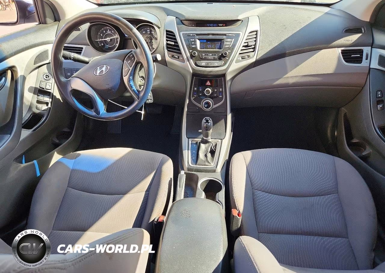 2014 Hyundai Elantra Se VIN:5NPDH4AEXEH486094 - 8