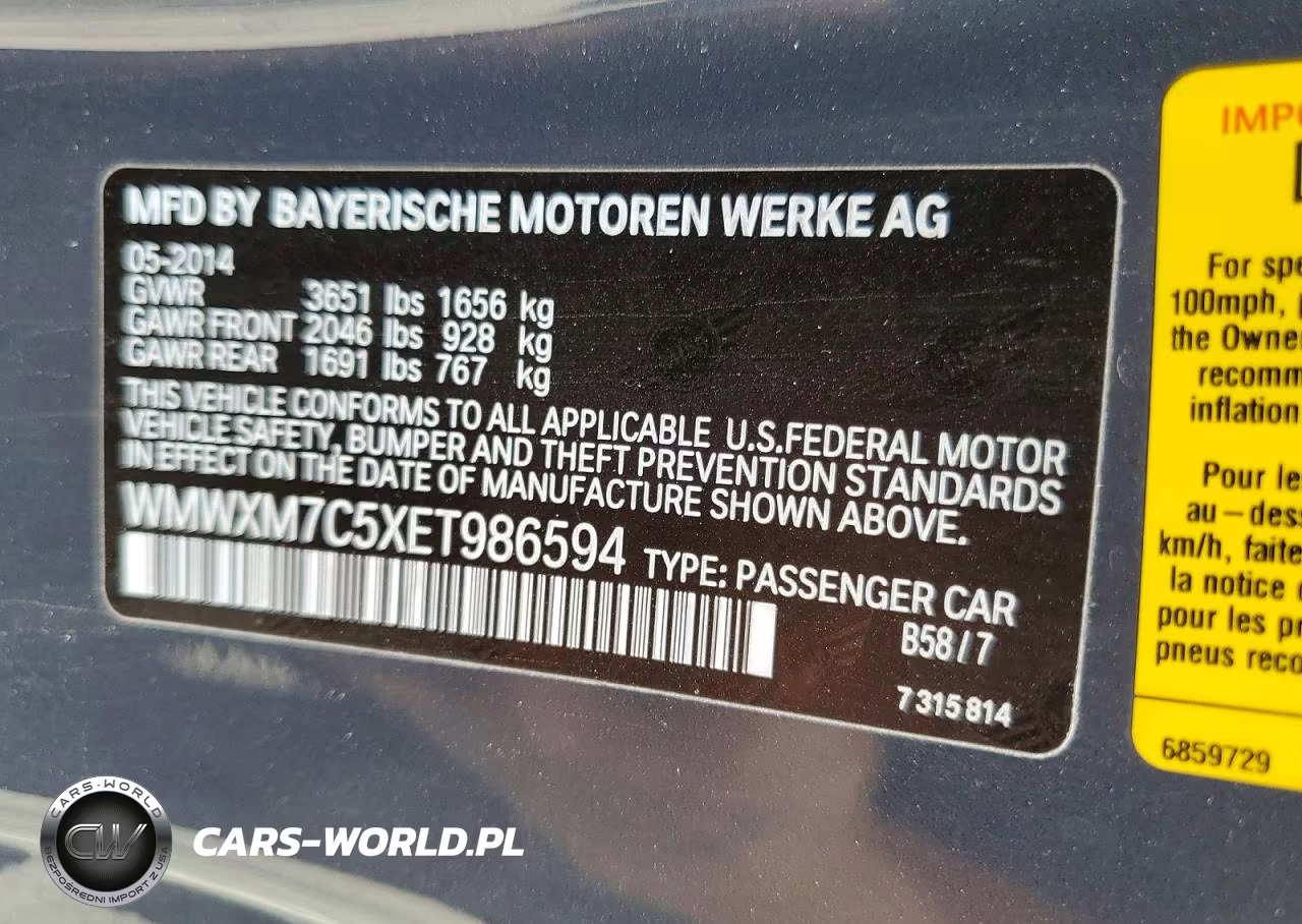 2014 Mini Cooper S VIN:WMWXM7C5XET986594 - 13